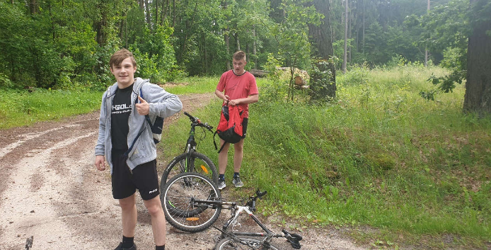Ilustracja do aktualności Pierwsze wycieczki rowerowe w tym roku