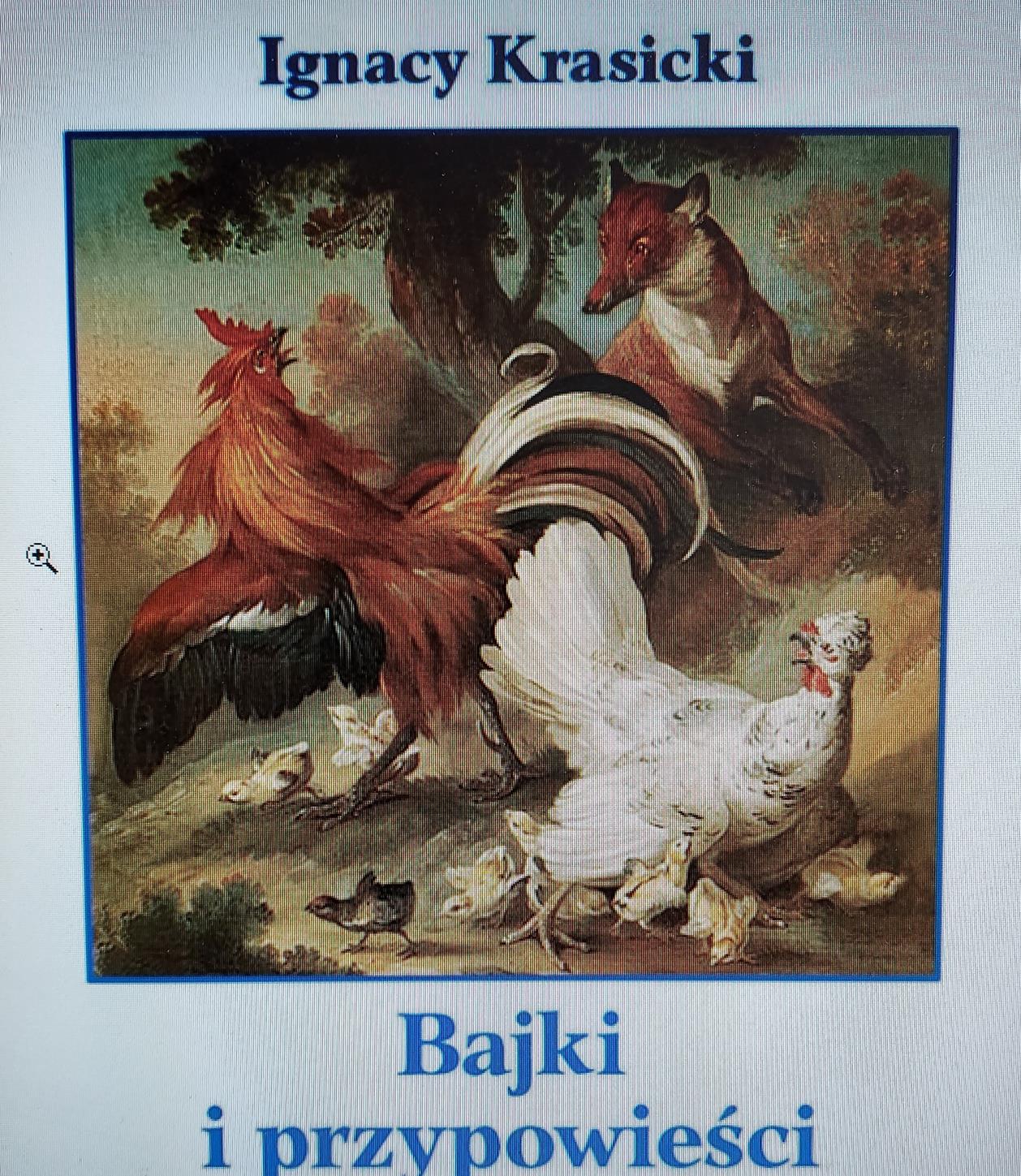 Ilustracja do aktualności DAMIAN CZYTA BAJKI KRASICKIEGO DLA DZIECI