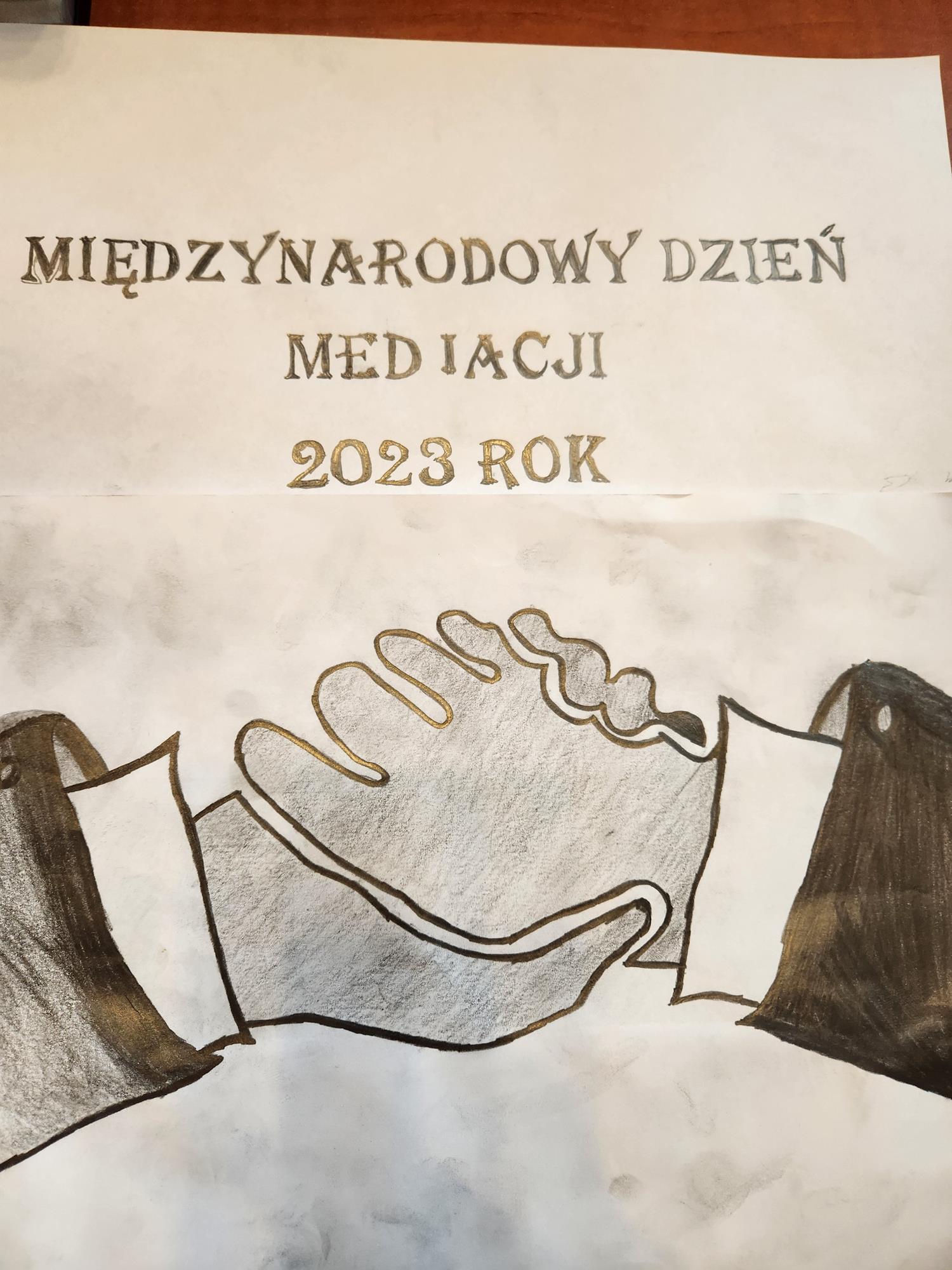 Ilustracja do aktualności PRACA NA KONKURS PROMUJĄCY MIĘDZYNARODOWY DZIEŃ MEDIACJI