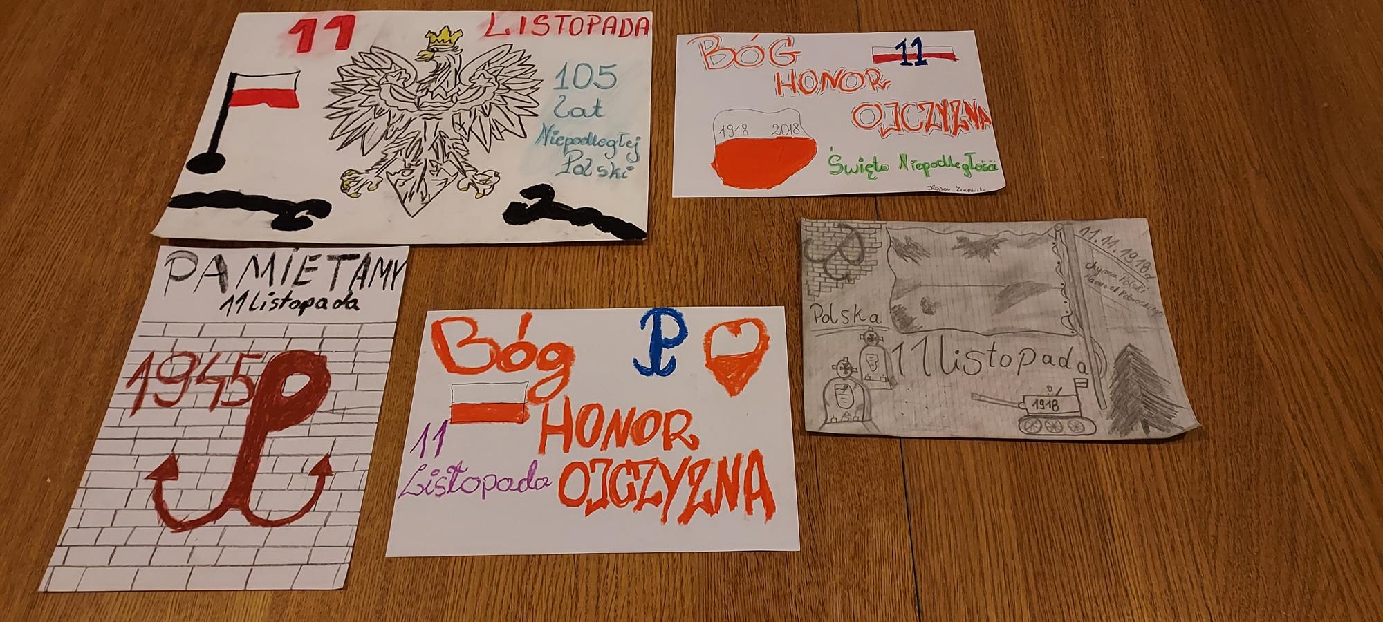 Ilustracja do aktualności ŚWIĘTO NIEPODLEGŁOŚCI-KONKURS PLASTYCZNY