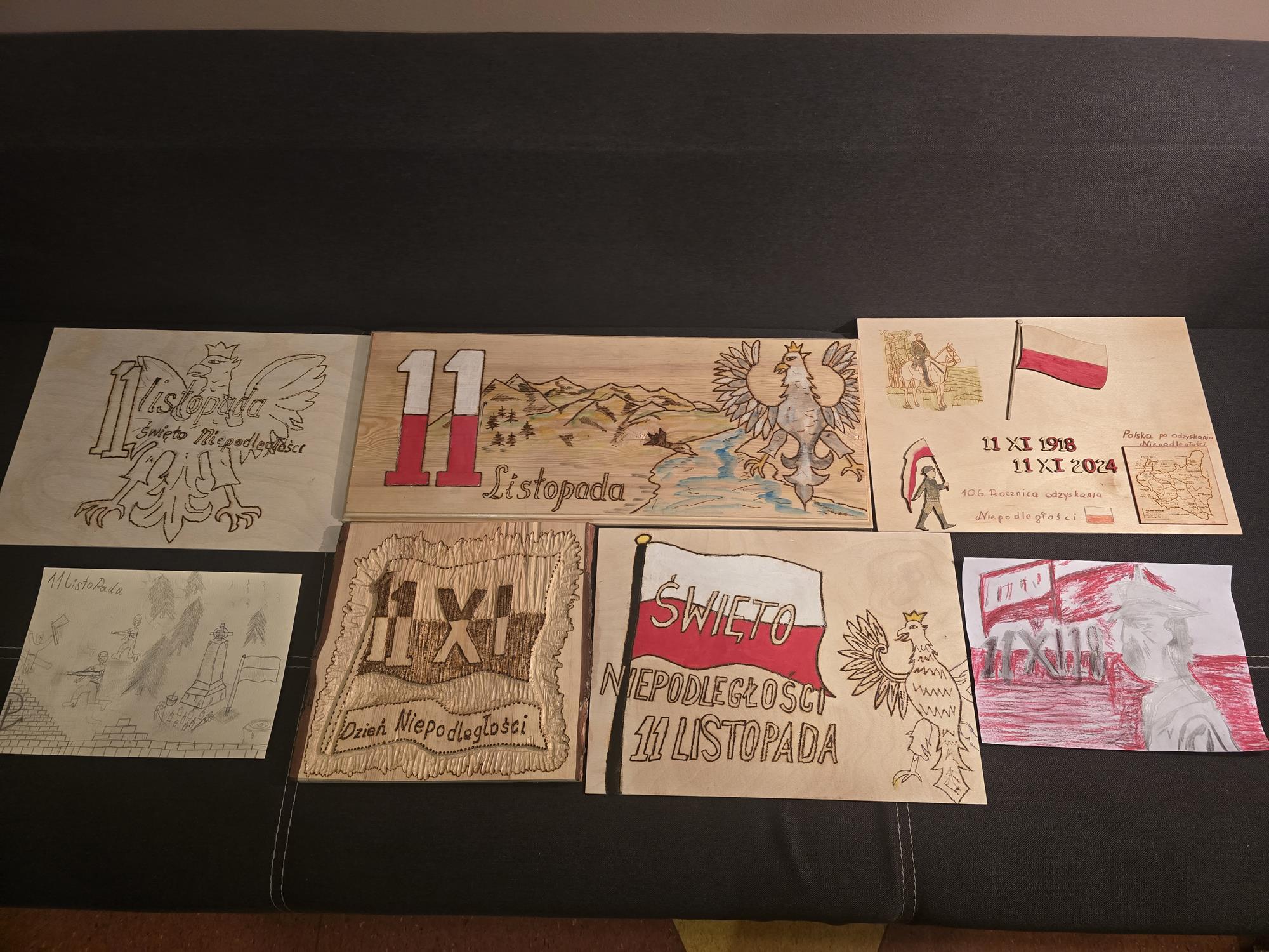 Ilustracja do aktualności 11 listopada Święto Niepodległości-konkurs plastyczny